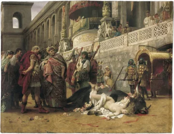 Podkładka na stół Dirce chrześcijańska Henryk Siemiradzki