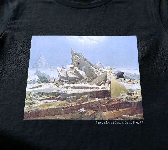Bluzka damska Morze lodu Caspar David Friedrich