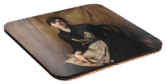 Podkładka pod kubek Autoportret Anna Bilińska-Bohdanowiczowa