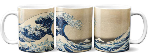 Kubek Wielka Fala w Kanagawie Katsushika Hokusai