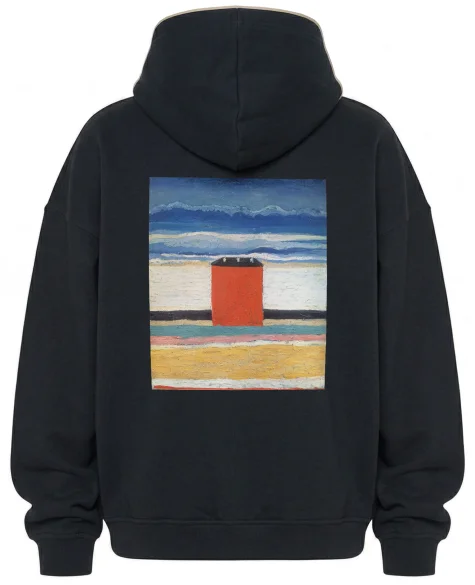 Bluza oversize Czerwony Dom Kazimir Severinovich Malevich