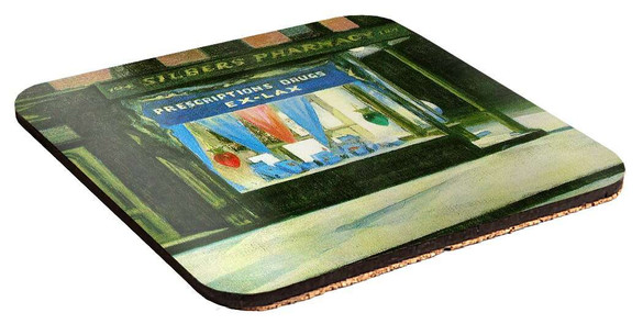 Podkładka pod kubek Apteka Edward Hopper