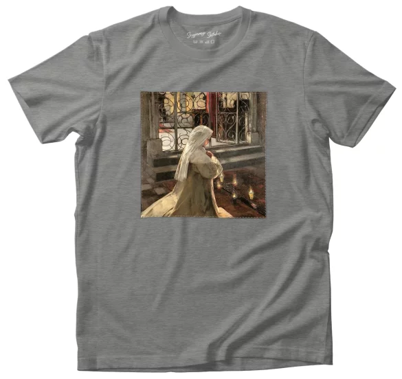 Koszulka z naszywką W Wielki Piątek Olga Boznańska