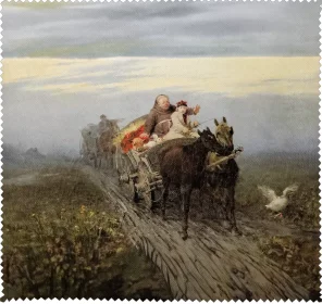 Ściereczka do okularów Powrót kwestarza Alfred Wierusz-Kowalski