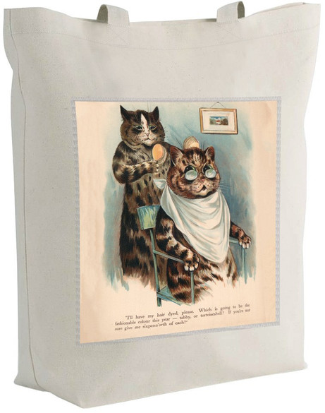 Torba z naszywką Koty Louisa Waina Louis Wain