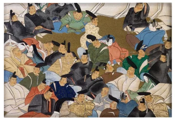 Magnes 36 poetów Ogata Korin