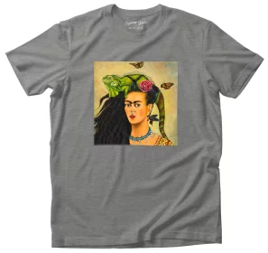 Koszulka z naszywką Autoportret Frida Kahlo