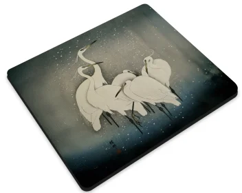Podkładka pod mysz Grupa czapli Ohara Koson 36x29 cm