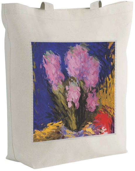 Torba z naszywką Hiacynt Koloman Moser