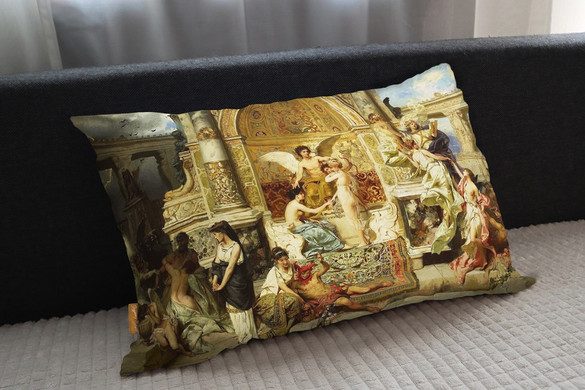 Poduszka Kurtyna teatru Juliusza Słowackiego w Krakowie Henryk Siemiradzki