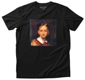 Koszulka z naszywką Portret dziewczynki Artur Grottger