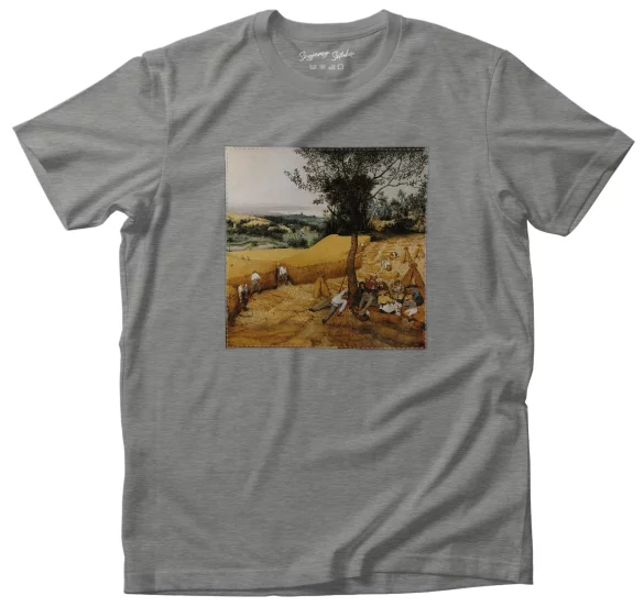 Koszulka z naszywką Żniwa Pieter Bruegel starszy