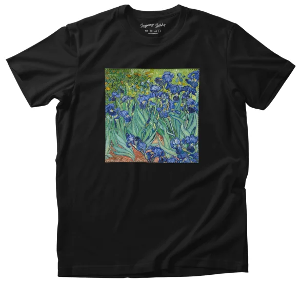 Koszulka z naszywką Irysy Vincent Van Gogh
