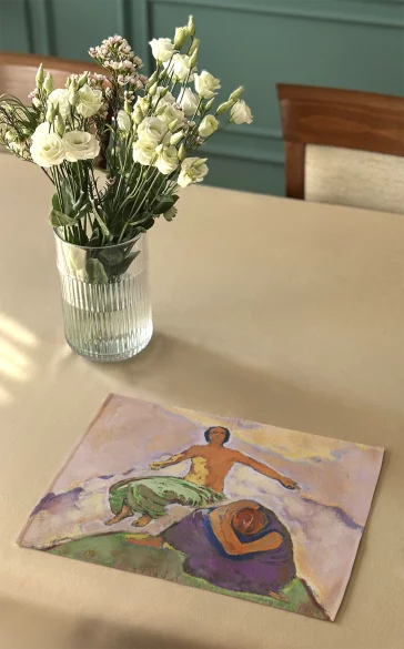 Podkładka na stół Smutek i nadzieja Koloman Moser