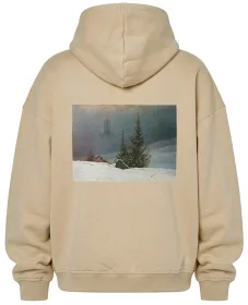 Bluza oversize Pejzaż zimowy Caspar David Friedrich