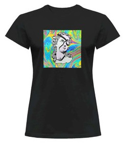 Bluzka damska z naszywką Psychodelic 05