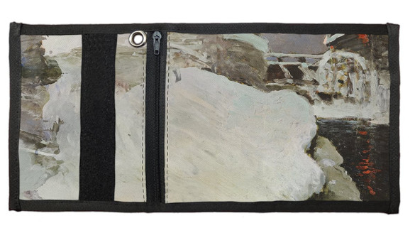 Portfel Młyn zimą Ferdynand Ruszczyc