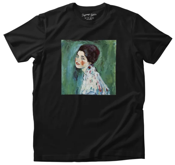 Koszulka z naszywką Portret kobiety Gustav Klimt