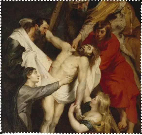 Ściereczka do okularów Zdjęcie z krzyża Peter Paul Rubens