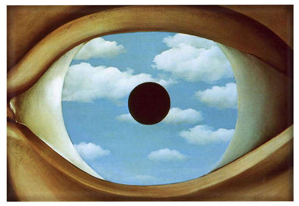 Magnes Fałszywe lustro René Magritte