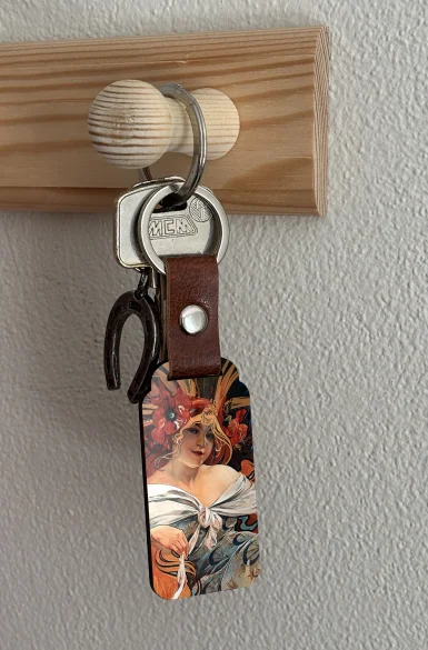 Brelok Biscuits Lefevre Utile Alfons Mucha