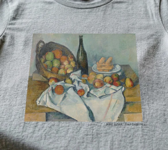 Bluzka damska Kosz jabłek Paul Cezanne