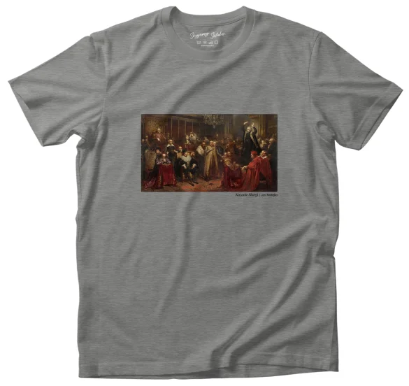 Koszulka z nadrukiem Kazanie Skargi Jan Matejko