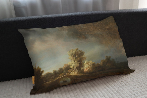 Poduszka Kamienny most Rembrandt