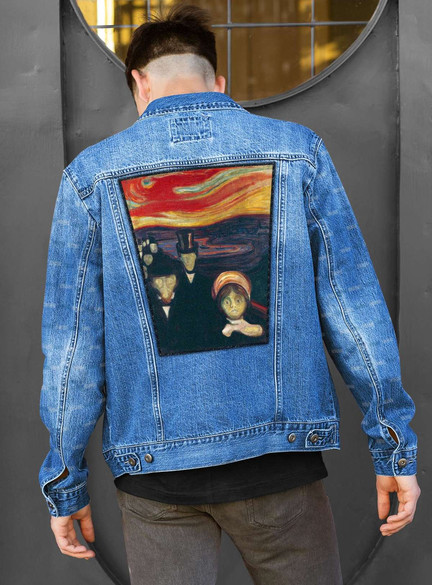 Ekran Anxiety (Lęk) Edvard Munch