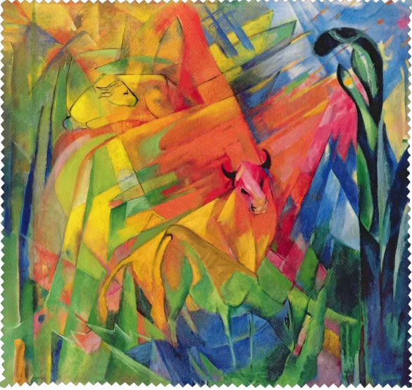 Ściereczka do okularów Zwierzęta w krajobrazie Franz Marc