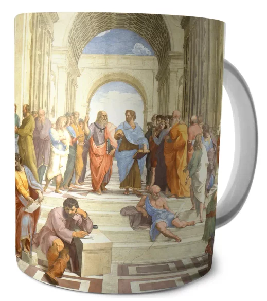 Kubek Szkoła Ateńska Rafael Santi