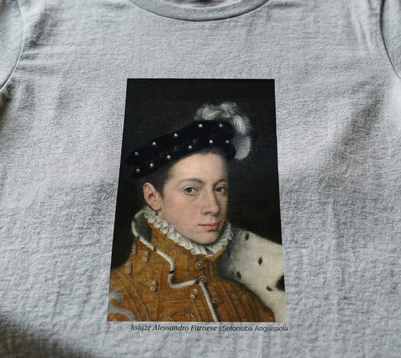 Koszulka z nadrukiem książę Alessandro Farnese Sofonisba Anguissola