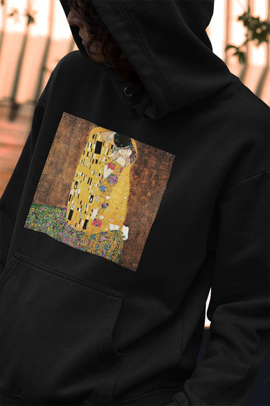 Bluza z naszywką Pocałunek Gustav Klimt
