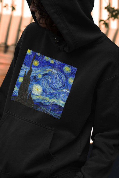 Bluza z naszywką Gwiaździsta Noc Vincent Van Gogh