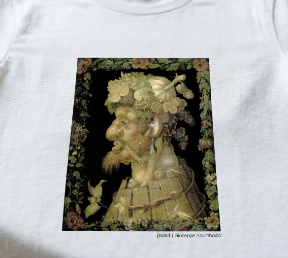 Koszulka z nadrukiem Jesień Giuseppe Arcimboldo