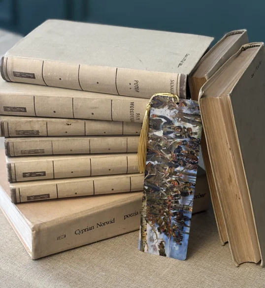 Zakładka do książki Olszynka Grochowska Wojciech Kossak