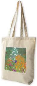 Torba z naszywką Flower garden Gustav Klimt