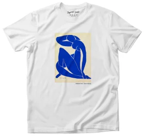 Koszulka z nadrukiem Niebieski akt Henri Matisse