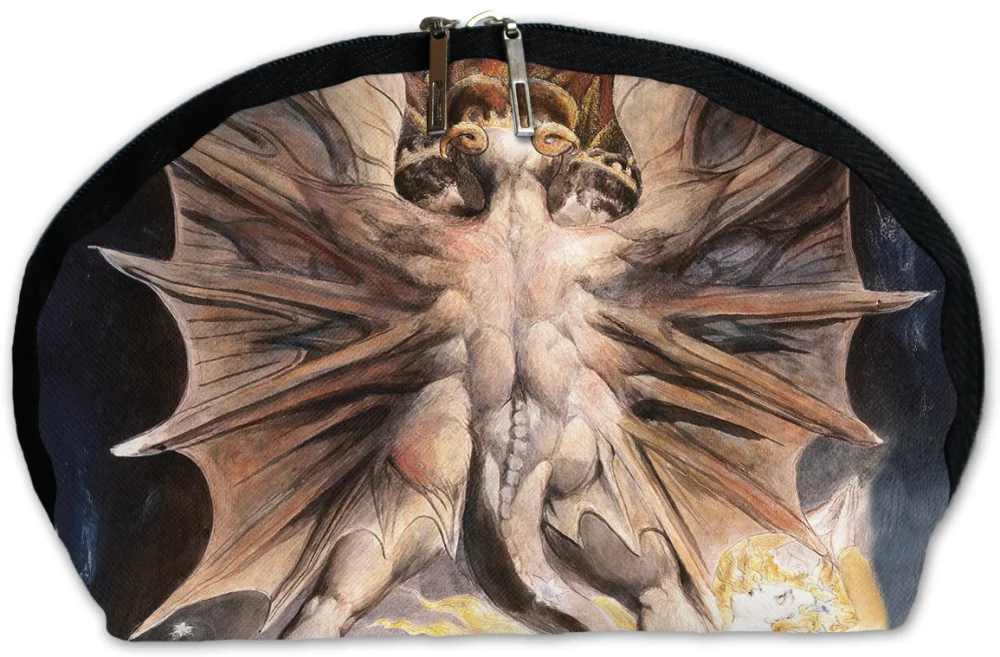 Kosmetyczka Wielki czerwony smok i niewiasta obleczona w słońce William Blake