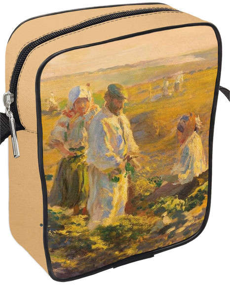 Torba listonoszka Kopanie buraków Leon Wyczółkowski