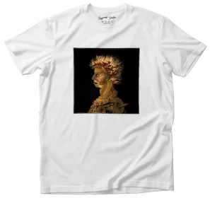 Koszulka z naszywką Ogień Giuseppe Arcimboldo