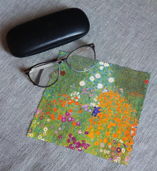 Ściereczka do okularów Flower garden Gustav Klimt