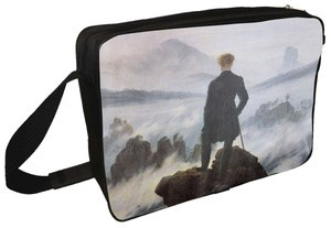 Torba na ramię Wędrowiec nad morzem mgły Caspar David Friedrich
