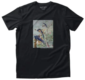Koszulka z nadrukiem A pair of magpie jays James Audubon