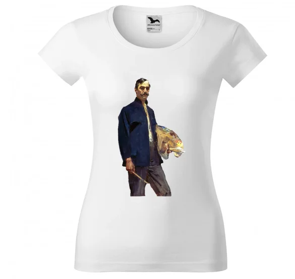 Bluzka damska Portret własny z paletą Wojciech Kossak