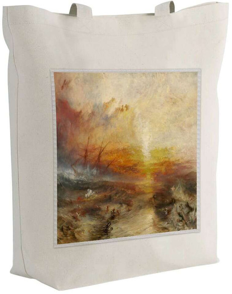 Torba z naszywką Statek niewolniczy William Turner