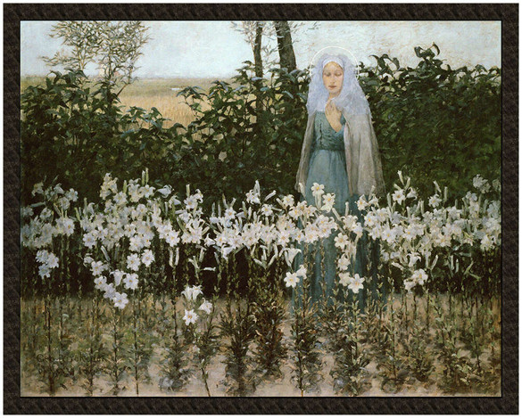 Naszywka Zwiastowanie George Hitchcock