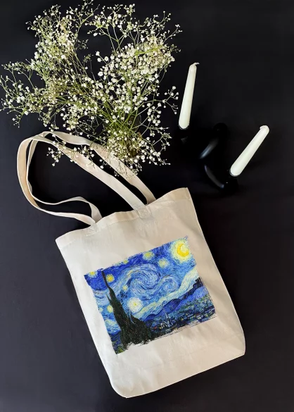 Torba bawełniana Gwiaździsta Noc Vincent Van Gogh