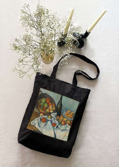 Torba z naszywką Kosz jabłek Paul Cezanne