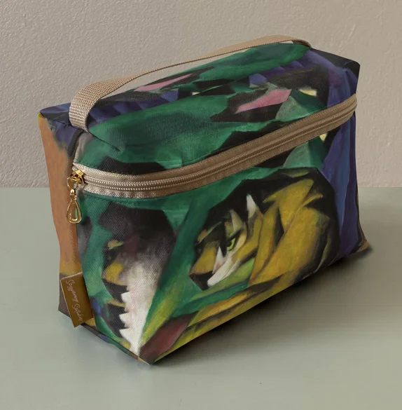 Kosmetyczka kuferek Tygrys Franz Marc